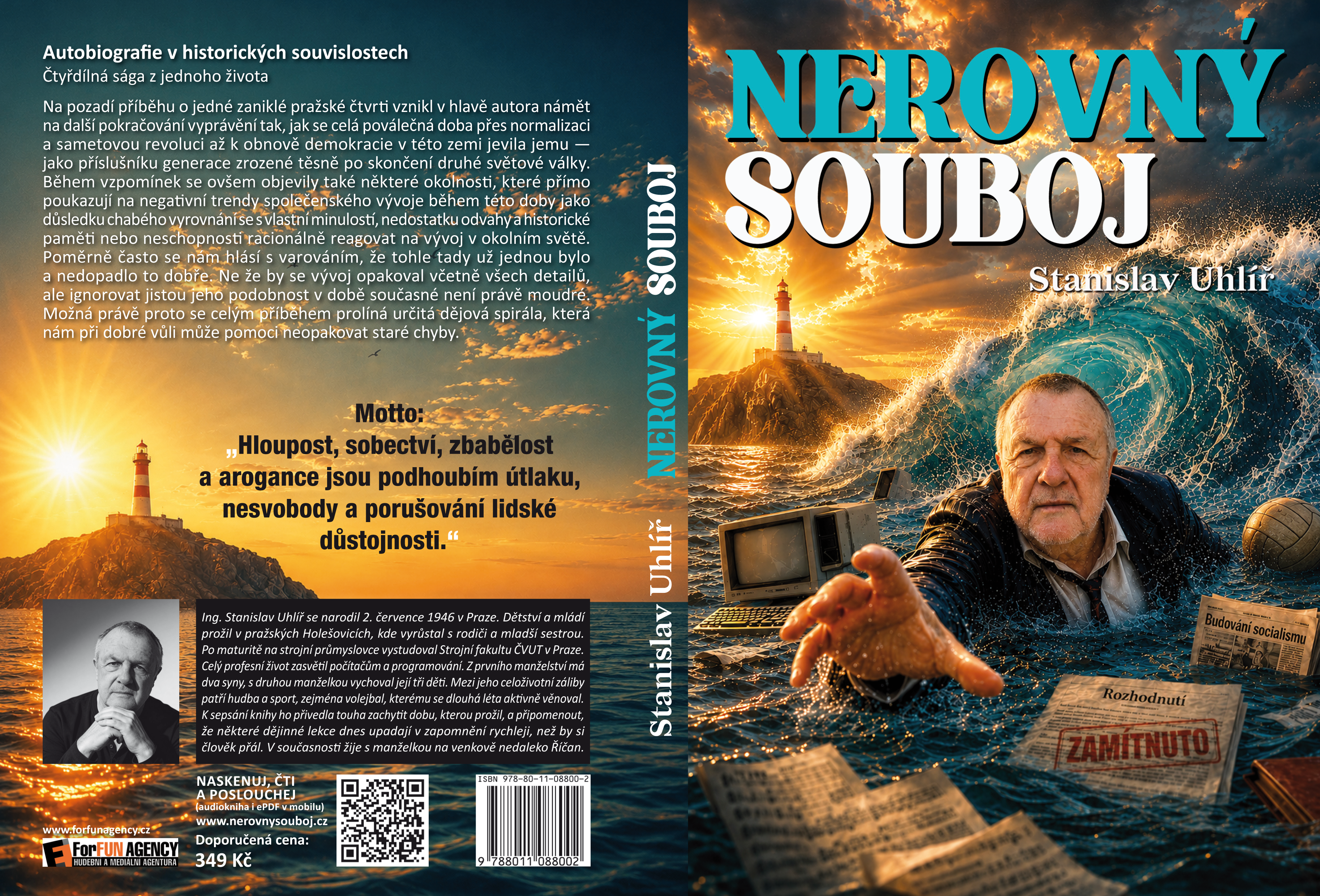 Kompletní obálka knihy Nerovný souboj